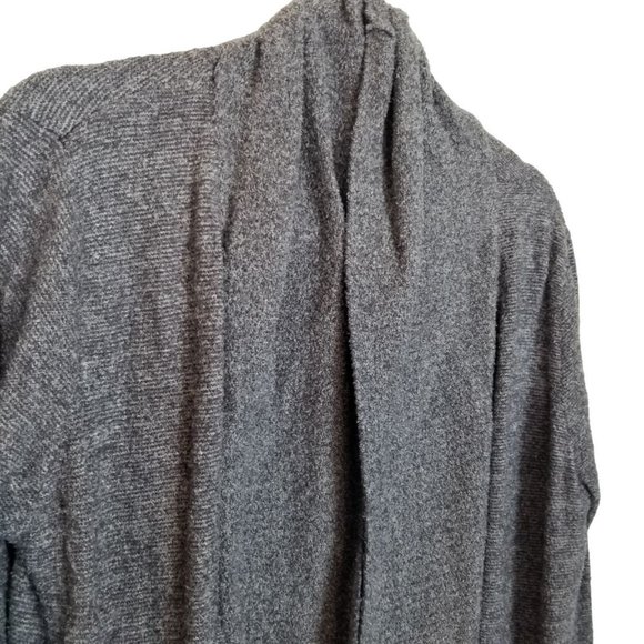 Barefoot Dreams Womens Gray Open Front CozyChic Li - Picture 6 of 9